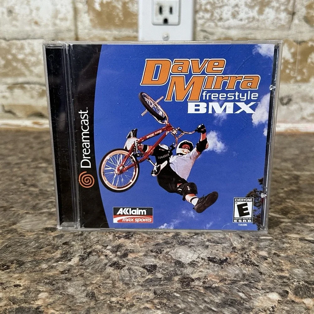 Dave Mirra Freestyle BMX (PlayStation PS1) Black Label CIB Card & TESTED